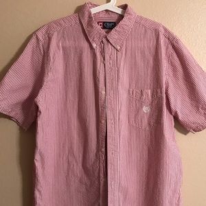 Chaps short sleeve button down